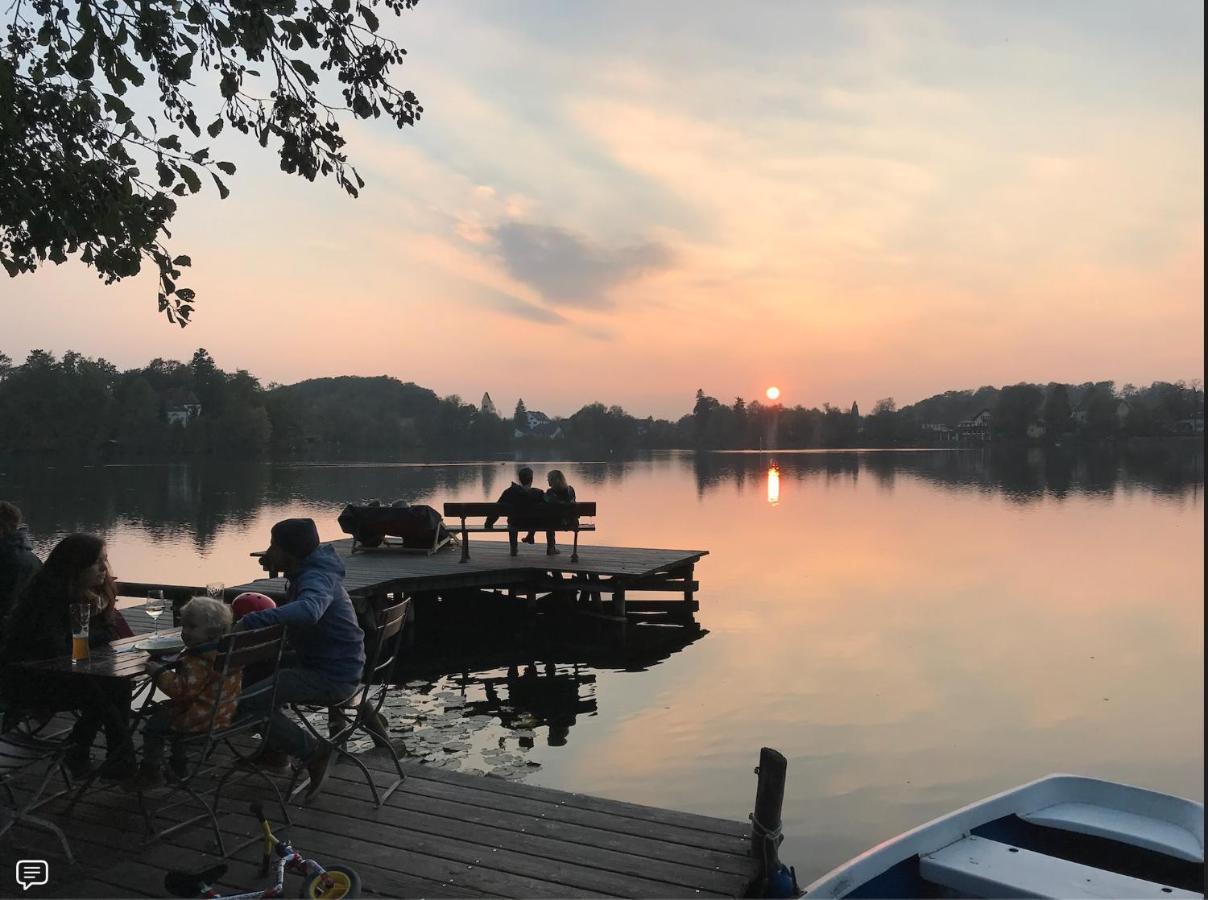 Snug Stays I 3 Zimmer Design Apartment Am See Mit Garten I Home Office I Highspeed Wifi Weßling Eksteriør billede